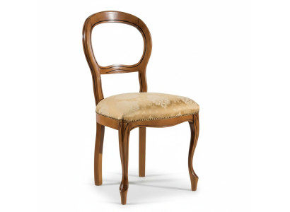 Chaise de designer classique Chaise de salle à manger Chaise rembourrée Mobilier textile.