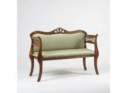 Tabouret classique Banquette de luxe Rembourrage de siège Mobilier de salon Banquette à deux places