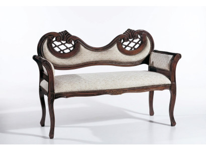 Salon Tabouret de luxe Tissu d'ameublement Siège en textile Mobilier Banc rembourré