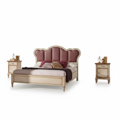 Chambre Complète Tables de nuit Modernes Lit de Luxe Ensemble de Meubles de Designer Neufs
