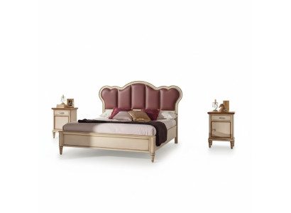 Chambre Complète Tables de nuit Modernes Lit de Luxe Ensemble de Meubles de Designer Neufs