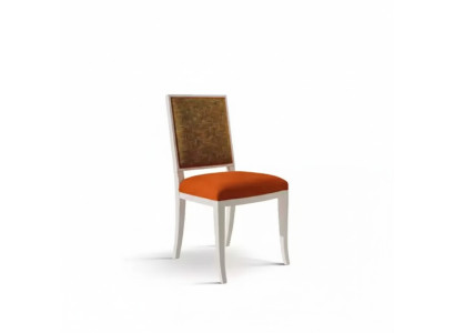 Salle à manger Chaise de concepteur Bois de luxe Style classique R Chaise rembourrée