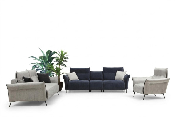Ensemble de canapé Ensemble de canapé de salon Mobilier rembourré Chaise de luxe au design moderne nouveau