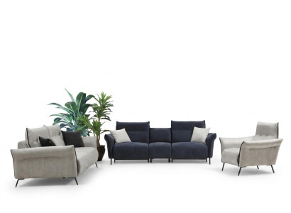 Ensemble de canapé Ensemble de canapé de salon Mobilier rembourré Chaise de luxe au design moderne nouveau