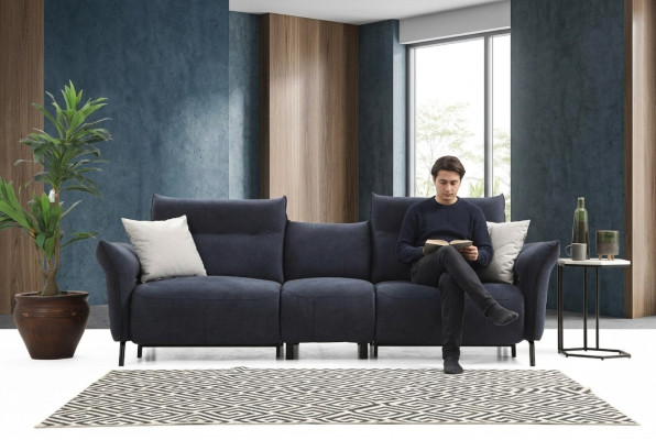 Canapé design Canapé Canapé rembourré 2 places Salon moderne Meubles de luxe