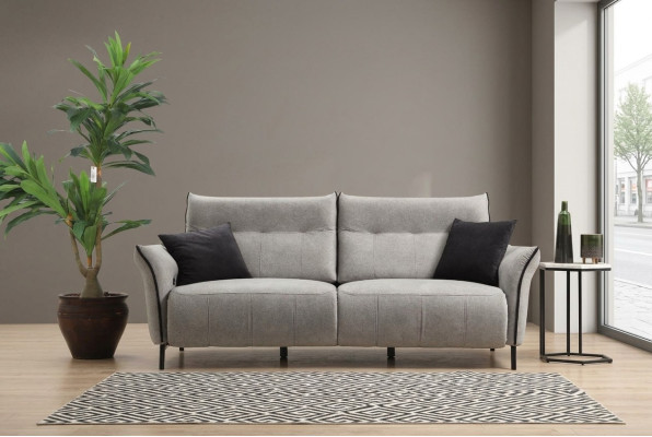 Canapé trois places de luxe Designer Moderne en Textile d'Ameublement neuf