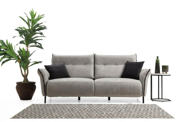 Canapé trois places de luxe Designer Moderne en Textile d'Ameublement neuf