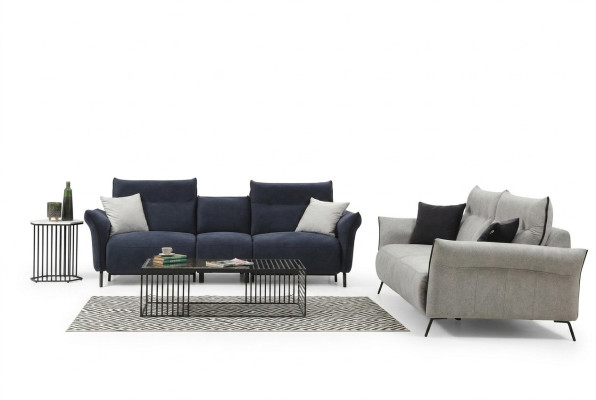 Ensemble de canapés 2 pièces canapé canapé chaise rembourrée design moderne mobilier de luxe