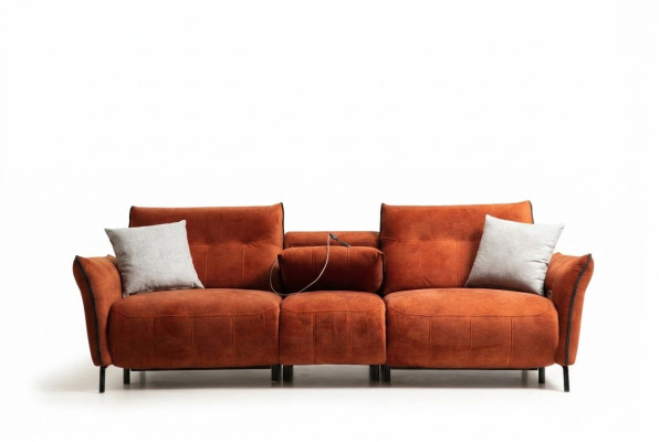 Canapé 4 places de luxe pour salon Design moderne Mobilier neuf.