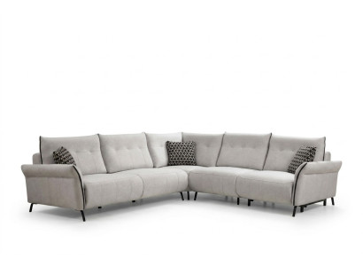 Salon Canapé en L forme Design moderne Tissu Luxueux Canapé Rembourré