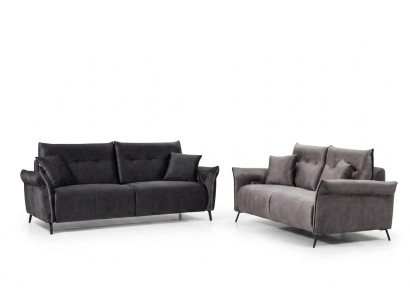 Ensemble de canapés - Ensemble de 2 pièces - Salon - 2 x Canapé - Canapé trois places - Mobilier moderne