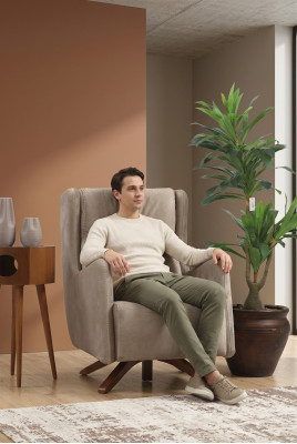 Fauteuil une place Fauteuil de salon Mobilier design Moderne Fauteuil rembourré