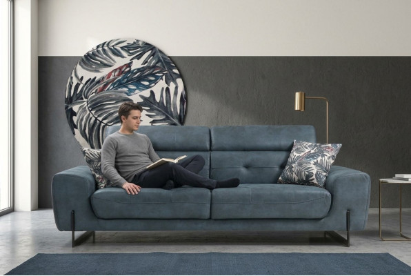 Canapé trois places canapé meubles design salon mobilier moderne neuf