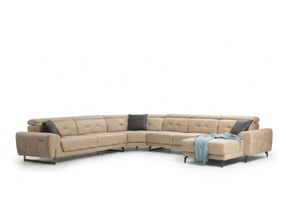 Canapé d'angle Meuble de siège en forme de U Meuble de siège design Canapé moderne Canapé Rembourrage