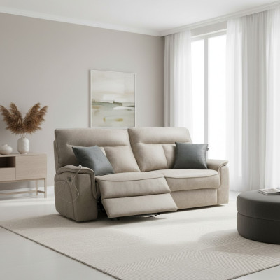 Canapé trois places pour le salon, design moderne de luxe, mobilier de sièges neuf