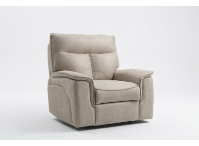 Fauteuil design moderne, siège luxueux rembourré pour se détendre dans le salon, meuble rembourré.