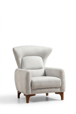 Chaise de luxe design de meuble textile pour salon moderne