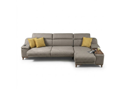 Canapé Canapé Canapé d'angle en forme de L Rembourrage Moderne Salon Relax Siège Mobilier de luxe