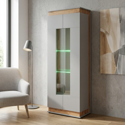 Vitrine blanche de luxe Armoires de salon en bois Nouveaux meubles de designer