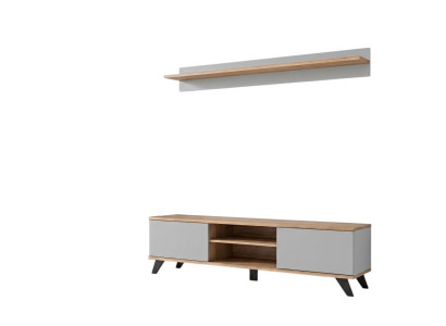Séjour Suite de luxe TV Faible meuble Lowboard étagère moderne Meubles en bois de designer