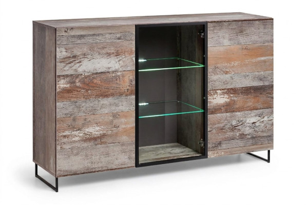 Commode Salon Bois Buffet Bois Mobilier Design Moderne Nouveau