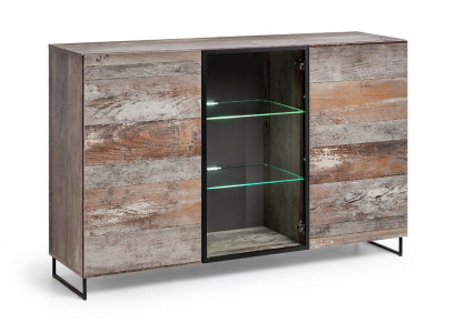 Commode Salon Bois Buffet Bois Mobilier Design Moderne Nouveau