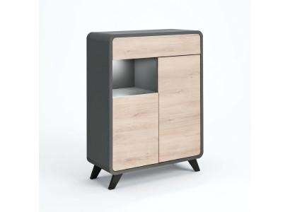 Vitrine design pour salon, meubles de luxe, armoire moderne neuve