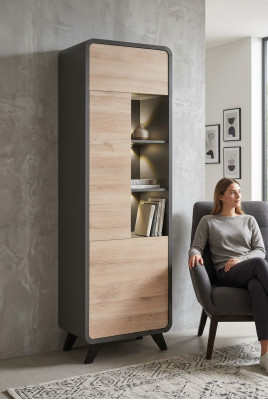 Vitrine Salon Mobilier Mobilier En bois De luxe Moderne Armoire Designer Ameublement