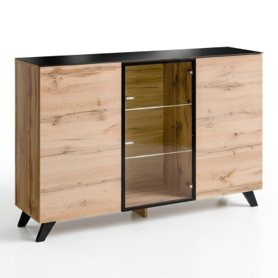 Commode Bois Design Buffet Moderne Mobilier de Salon Nouveau