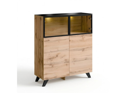 Vitrine Salon Mobilier Armoire en bois Mobilier de luxe Design moderne