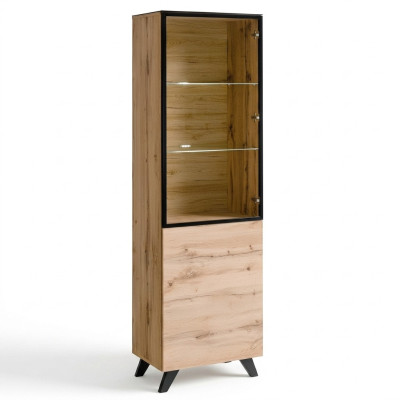 Salon de luxe Vitrine Armoire Bois Moderne Mobilier Designer Ameublement