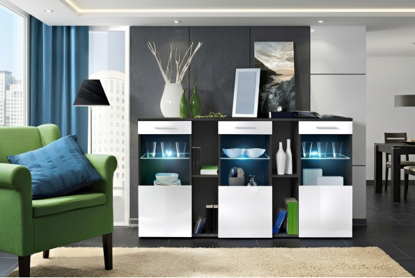 Meuble de salon moderne de luxe en bois