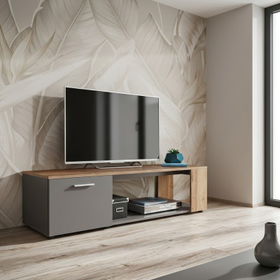 Luxueux bas de gamme de télévision de salon en bois Commode de concepteur de buffet mural neuf