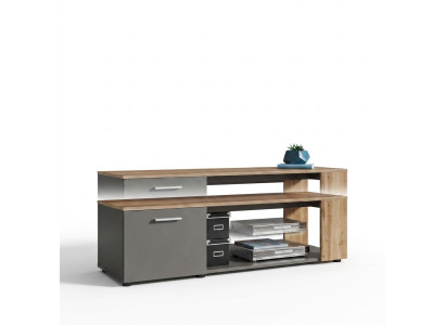 Luxueux bas de gamme de télévision de salon en bois Commode de concepteur de buffet mural neuf