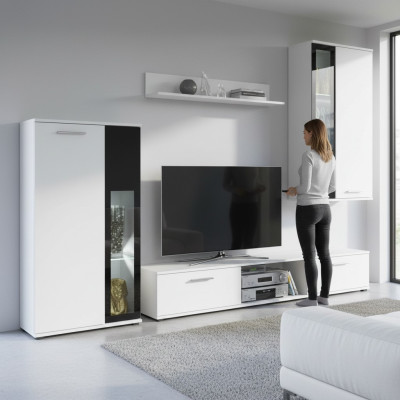 Ensemble de mur équipé de luxe pour salon mobilier moderne