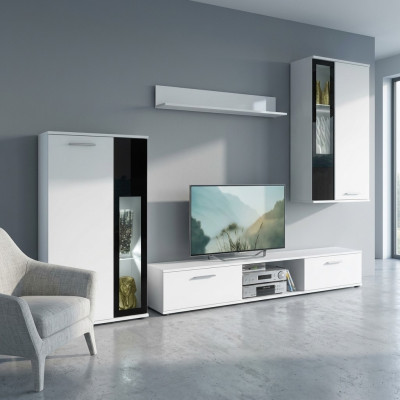 Ensemble de mur équipé de luxe pour salon mobilier moderne