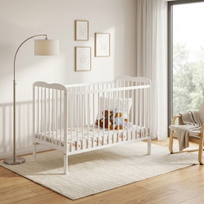 Lit de bébé Ameublement de chambre Lits Mobilier Chambre d'enfants Designer Moderne