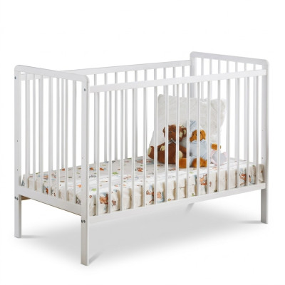 Lit de bébé Chambre à coucher Lit pour enfants Mobilier Chambre d'enfants Designer Mobilier blanc Nouveau