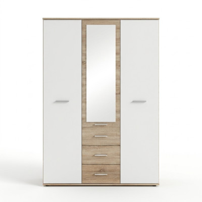 Conception de garde-robe Garde-robe de luxe Mobilier de chambre de style moderne en bois