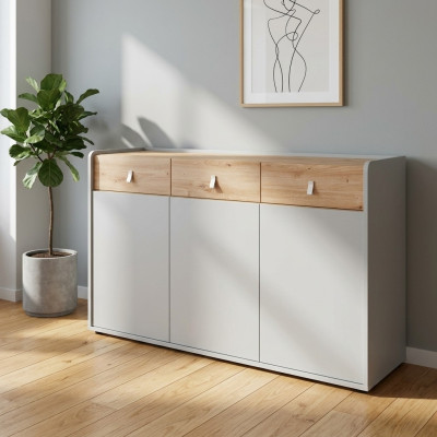 Commode bois de luxe mobilier moderne de designer chambre meuble buffet.