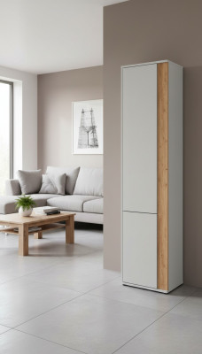 Armoire blanche Chambre à coucher Mobilier en bois Armoire Style moderne Designer neuf