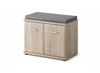 Armoire à chaussures Meuble en bois Porte-chaussures Gris Meuble design de luxe Moderne