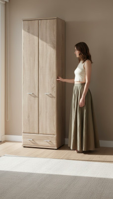 Dressing de concepteur Chambre Portemanteau en bois Mobilier de luxe Ameublement