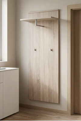 Portemanteau Portemanteau Couloir Chambre Mur Bois Luxe Ameublement Designer