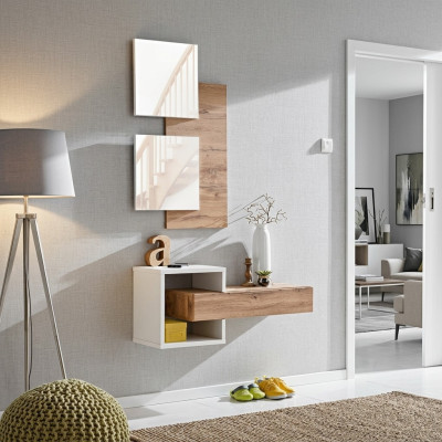 Ensemble de design 4 pièces Ameublement Hall Design moderne Étagère murale Nouveaux meubles