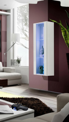 Armoire murale de salon vitrine suspendue luxe meubles design moderne