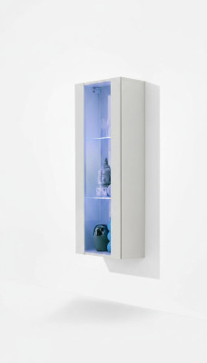 Armoire murale de salon vitrine suspendue luxe meubles design moderne