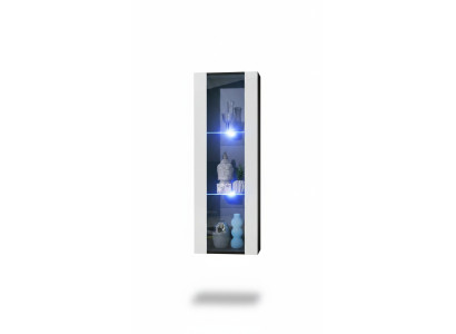 Armoire vitrine suspendue au design moderne et luxueux