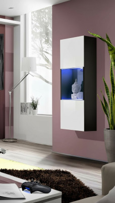 Vitrine suspendue de style moderne pour salon design mobilier armoire nouveau