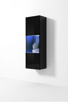Meubles de salon modernes vitrine suspendue luxe décoration armoire encastrée